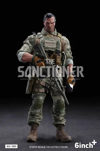 6Inch+ The Sanctioner SS001 1/12 Action Figure