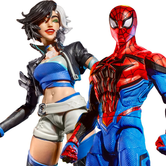 Marvel Legends Series Marvel Rivals Spider-Man and Luna Snow 6-Inch Action Figures