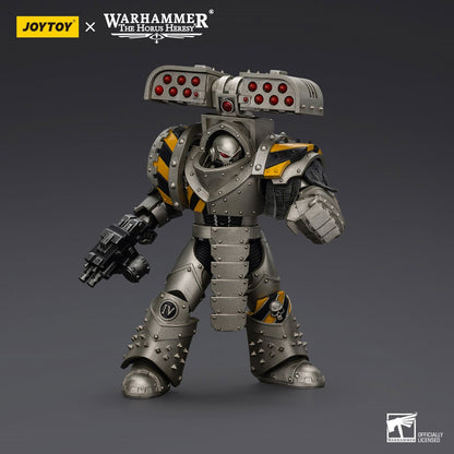 Warhammer The Horus Heresy Iron Warriors Tyrant Siege Terminator with Rocket 1:18 Scale Action Figure