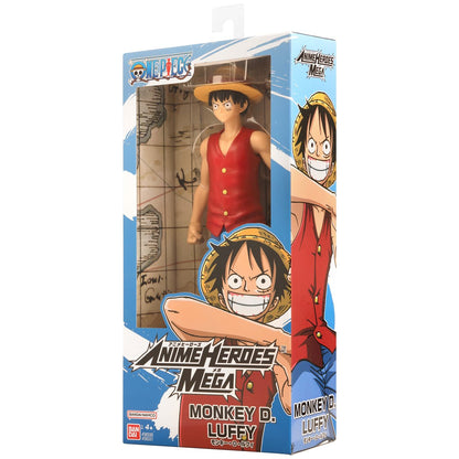 One Piece Anime Heroes Mega Monkey D. Luffy 12-Inch Scale Action Figure