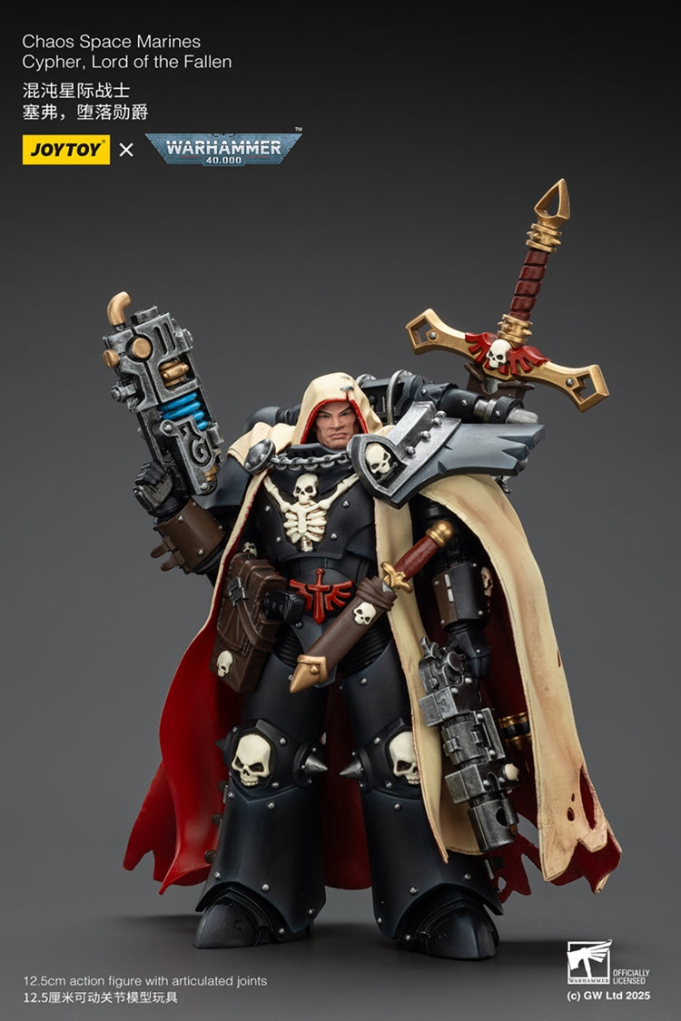Warhammer 40,000 Space Marines Cypher Lord of the Fallen 1:18 Scale Action Figure