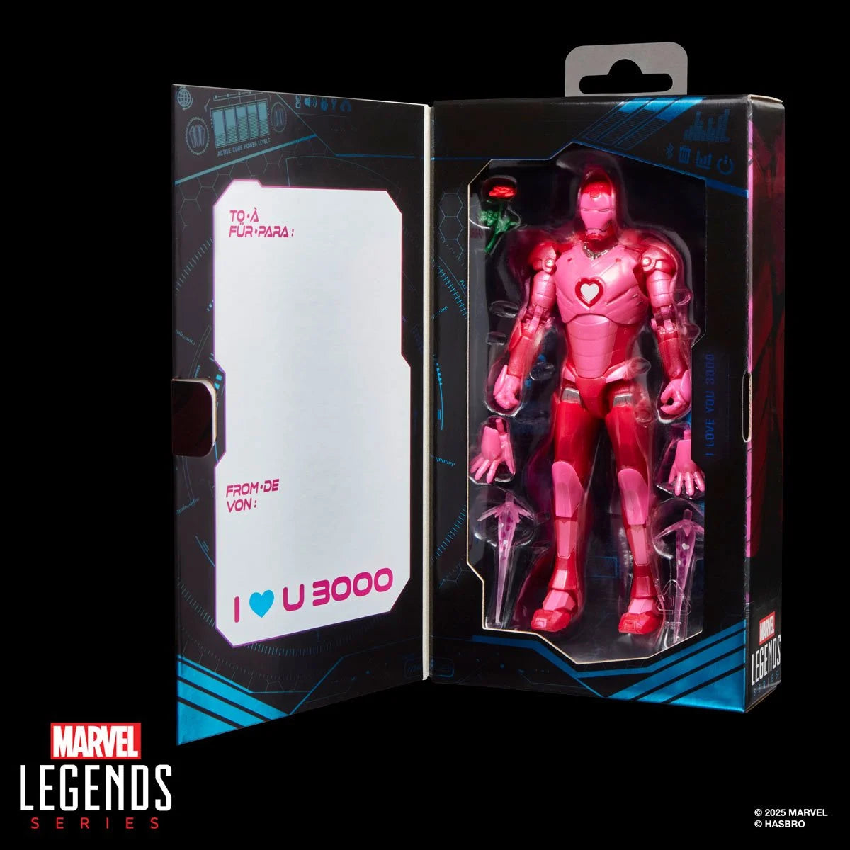 Iron Man Marvel Legends Series I Love You 3000 6-Inch Action Figure