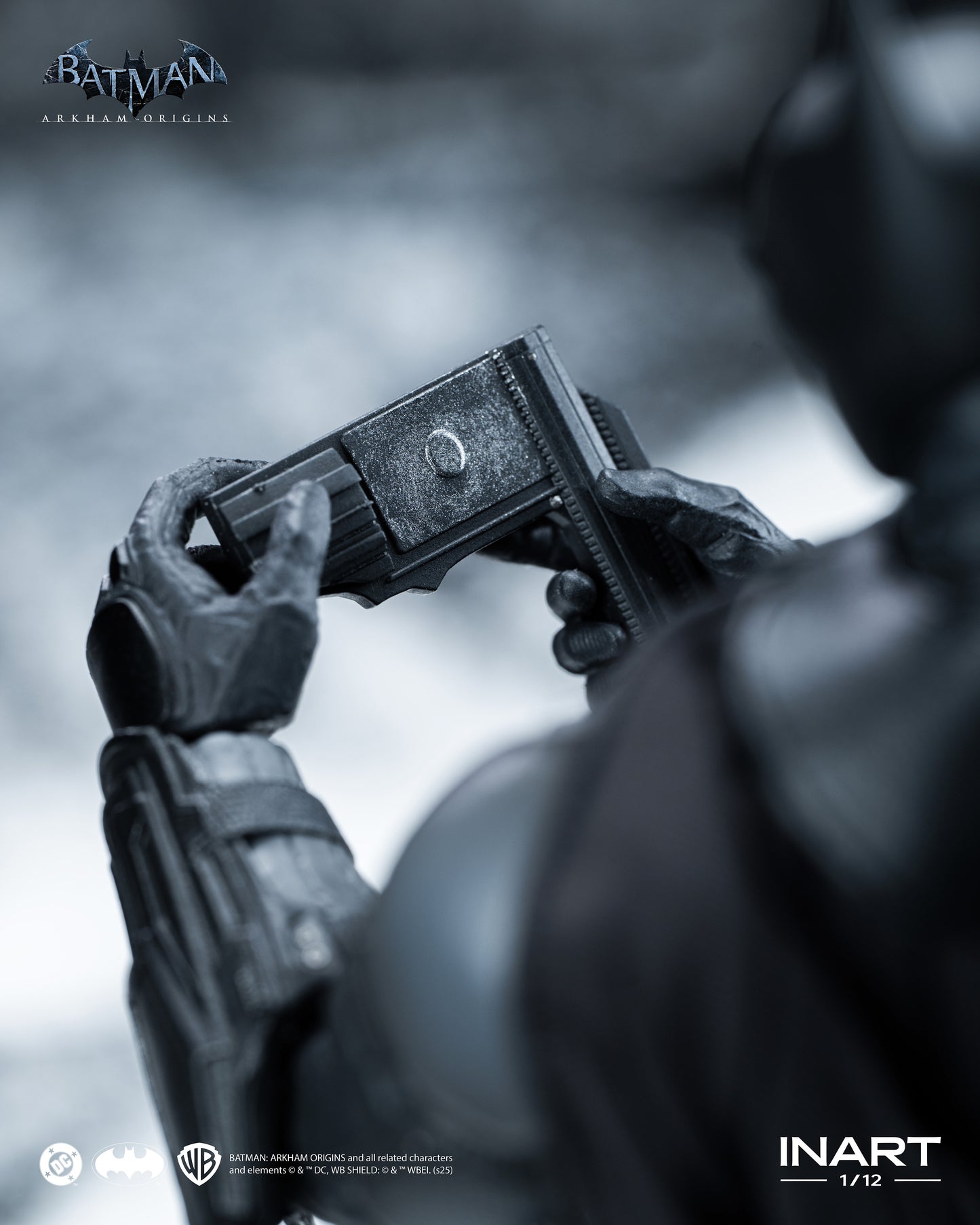 INART Arkham Origins Batman 1/12 Action Figure