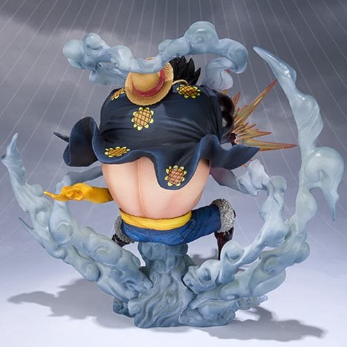 One Piece Monkey D. Luffy Gear 4 Leo Bazooka FiguartsZERO Extra Battle Statue