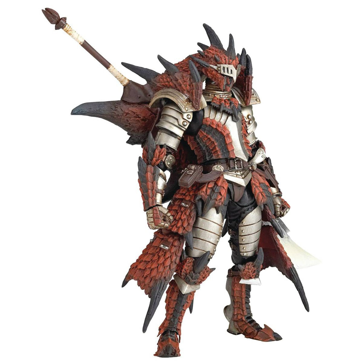 Monster Hunter Male Swordsman Reus Revoltech Amazing Yamaguchi Action Figure