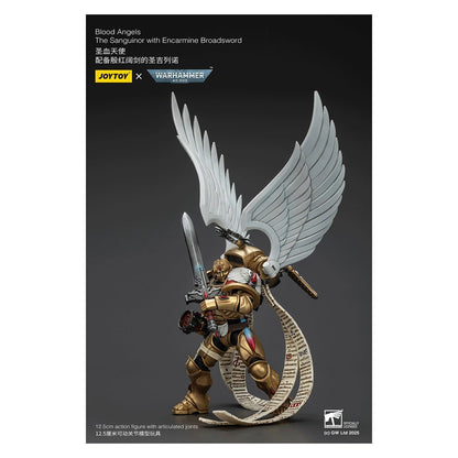 Warhammer 40,000 Blood Angels The Sanguinor with Encarmine Broadsword 1:18 Scale Action Figure