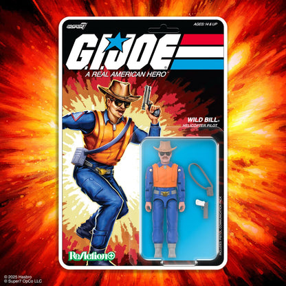 G.I. Joe Wild Bill (Cartoon) 3 3/4-Inch ReAction+ Figure
