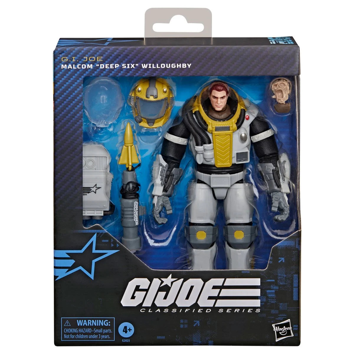 G.I. Joe Classified Series Deluxe Malcom Deep Six Willoughby 6-Inch Action Figure