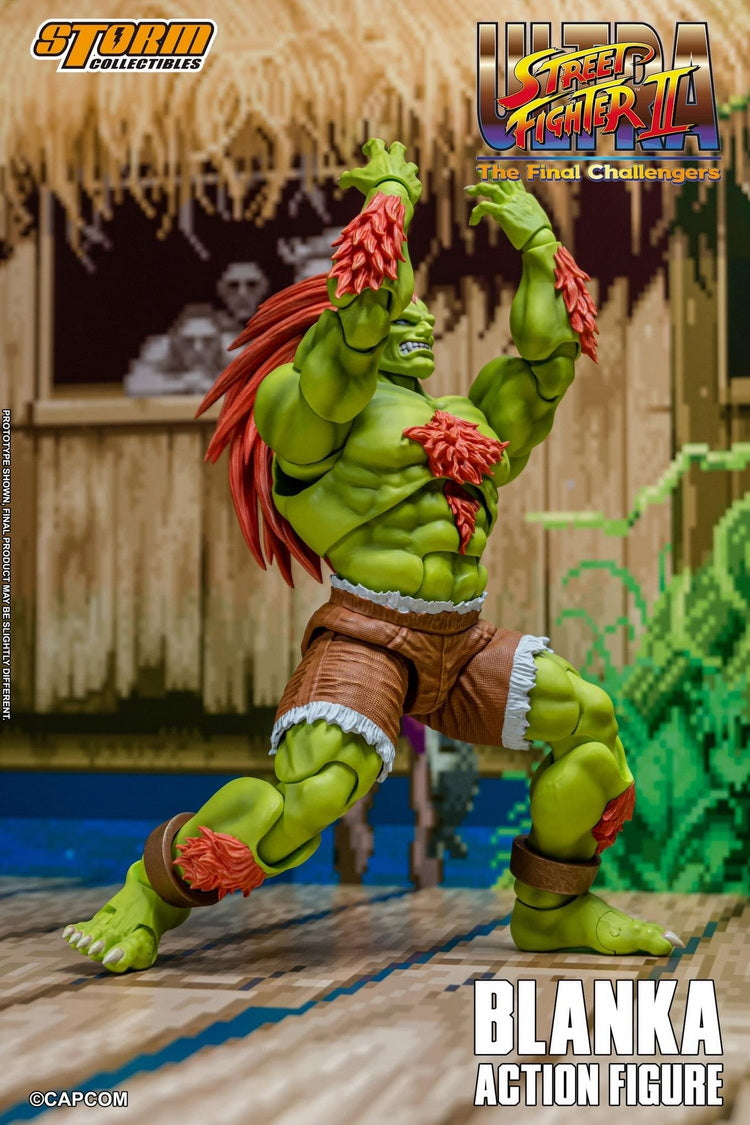 Ultra Street Fighter II Blanka 1/12 Scale Action Figure