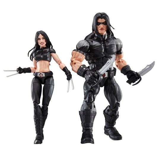 Marvel Legends Series X-23 & Warpath X-Force 6-Inch Scale Action Figures 2 Pack