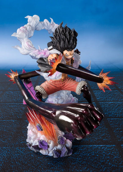 One Piece Monkey D. Luffy Gear 4 Snakeman King Cobra FiguartsZERO Extra Battle Statue - Reissue