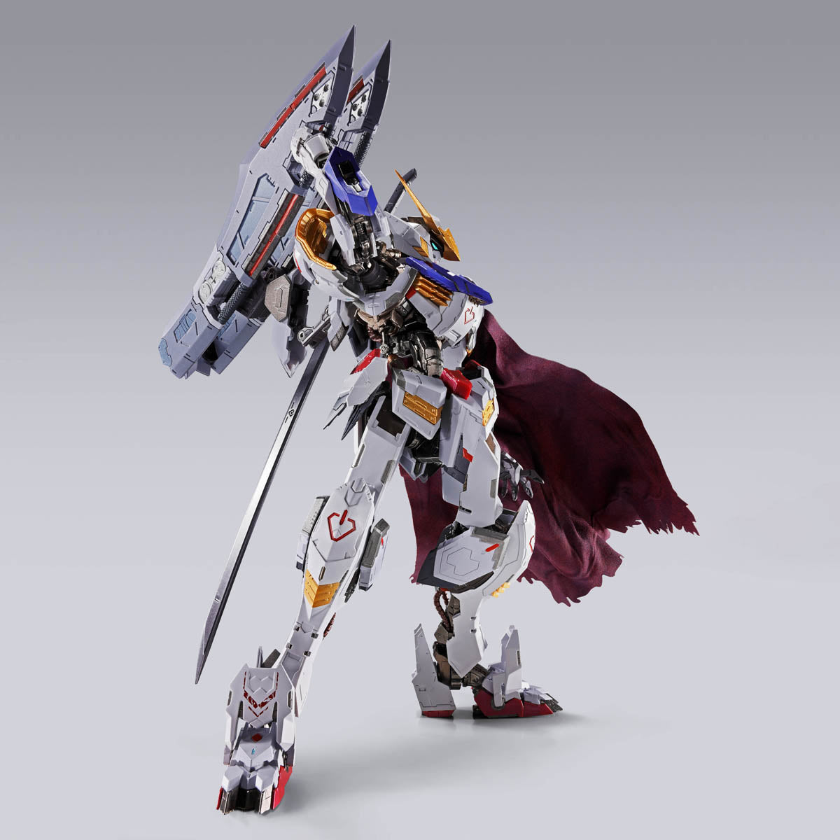 Mobile Suit Gundam: Iron-Blooded Orphans Gundam Barbatos 4th Form with Boomerang Mace Metal Build Action Figure