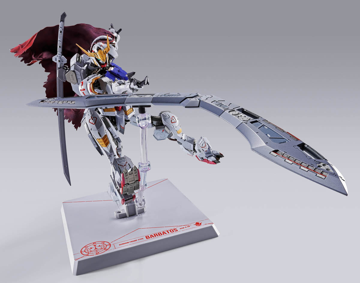 Mobile Suit Gundam: Iron-Blooded Orphans Gundam Barbatos 4th Form with Boomerang Mace Metal Build Action Figure