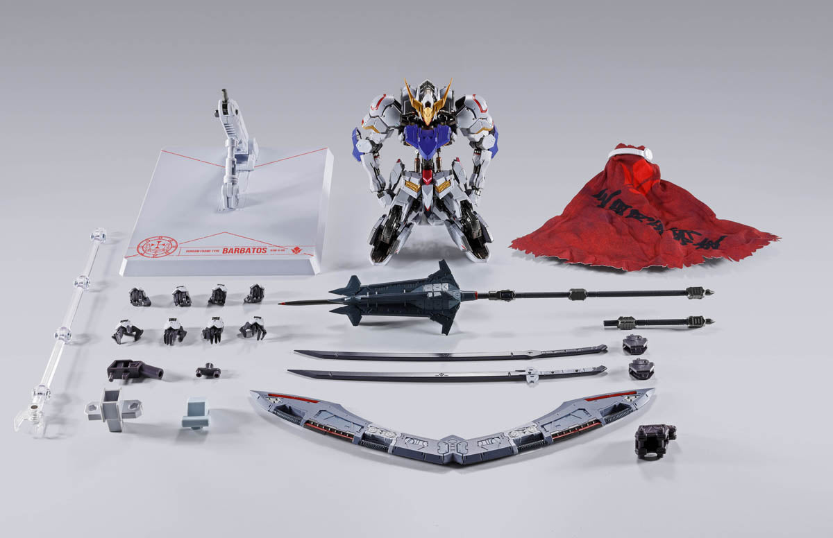 Mobile Suit Gundam: Iron-Blooded Orphans Gundam Barbatos 4th Form with Boomerang Mace Metal Build Action Figure