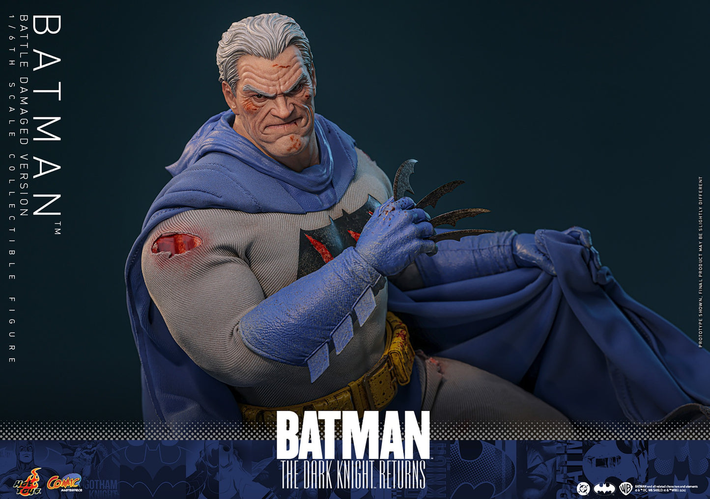 Batman: The Dark Knight Returns Batman (Battle Damaged Version) 1/6th Scale Collectible Figure