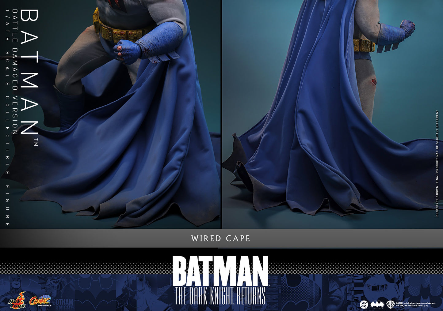 Batman: The Dark Knight Returns Batman (Battle Damaged Version) 1/6th Scale Collectible Figure