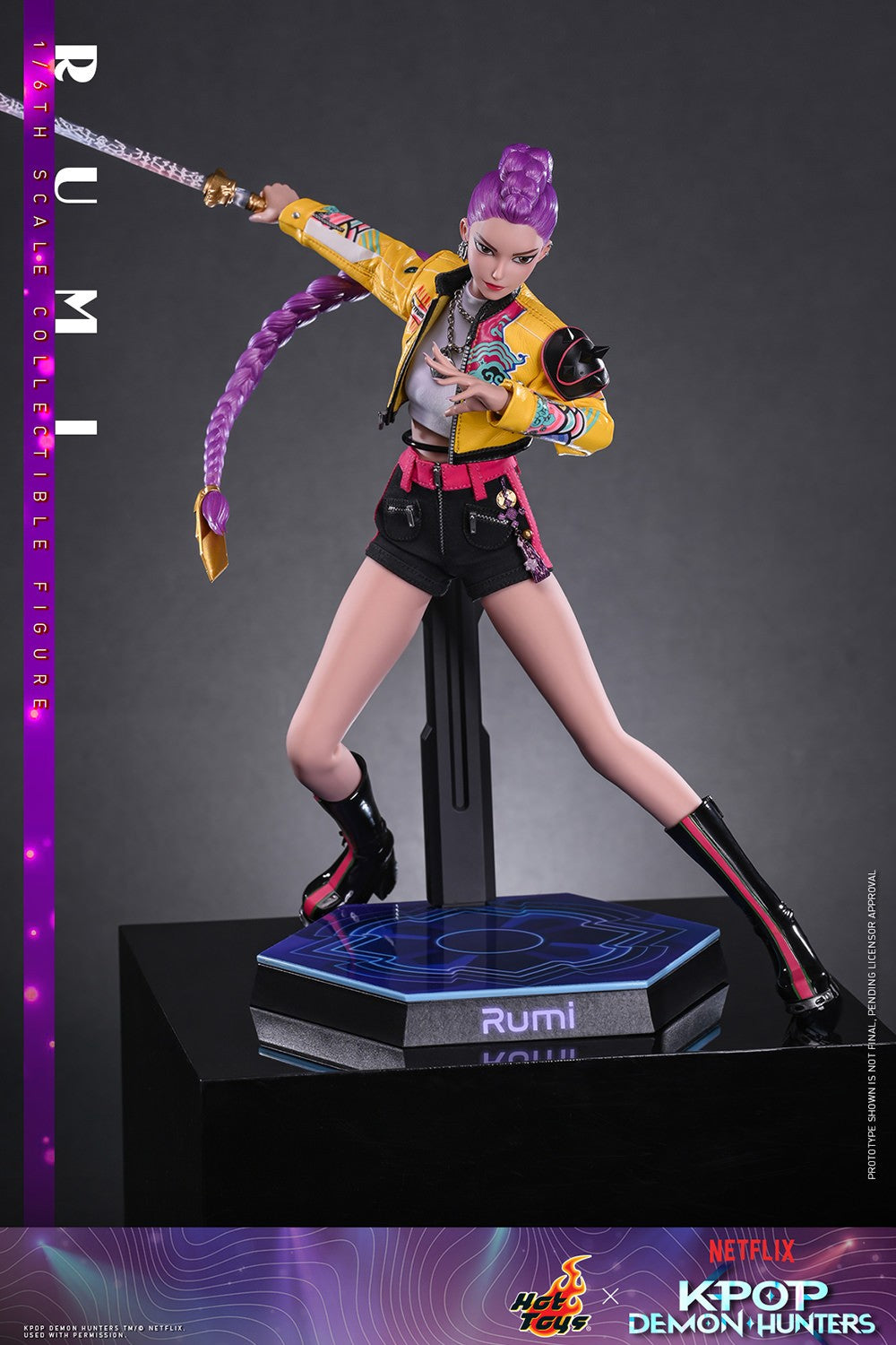 KPop Demon Hunters Rumi 1/6th Scale Collectible Figure