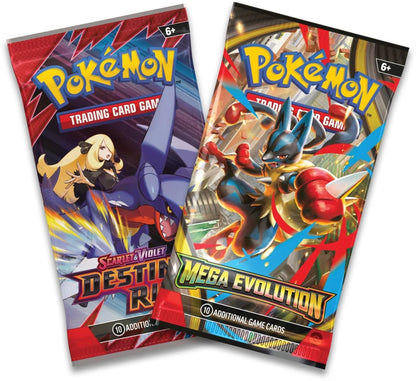 Pokémon TCG: Mega Heroes Mini Tin Display (10-Pack)