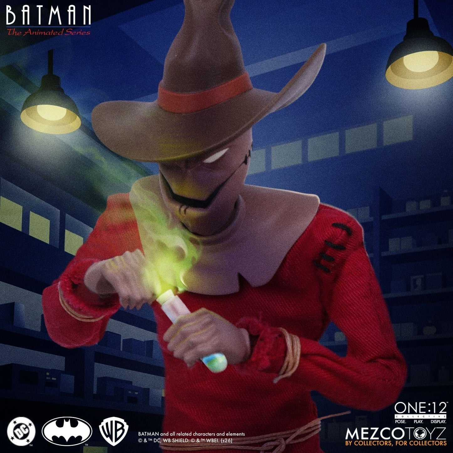 Batman: The Animated Series Scarecrow One 12 Collective Action Figure