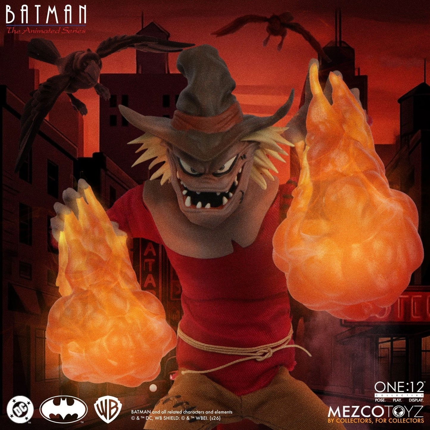 Batman: The Animated Series Scarecrow One 12 Collective Action Figure