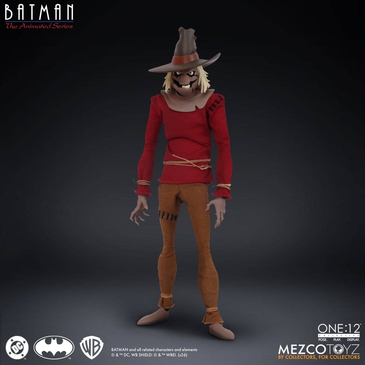 Batman: The Animated Series Scarecrow One 12 Collective Action Figure
