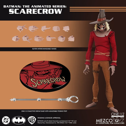Batman: The Animated Series Scarecrow One 12 Collective Action Figure
