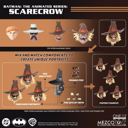 Batman: The Animated Series Scarecrow One 12 Collective Action Figure