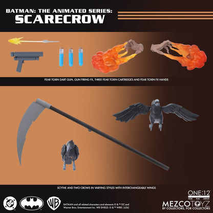 Batman: The Animated Series Scarecrow One 12 Collective Action Figure