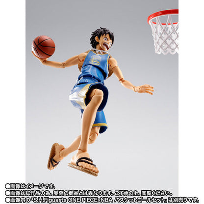 One Piece x NBA Monkey D. Luffy: Golden State Warriors Ver. Exclusive S.H.Figuarts Action Figure
