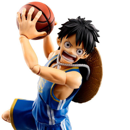 One Piece x NBA Monkey D. Luffy: Golden State Warriors Ver. Exclusive S.H.Figuarts Action Figure