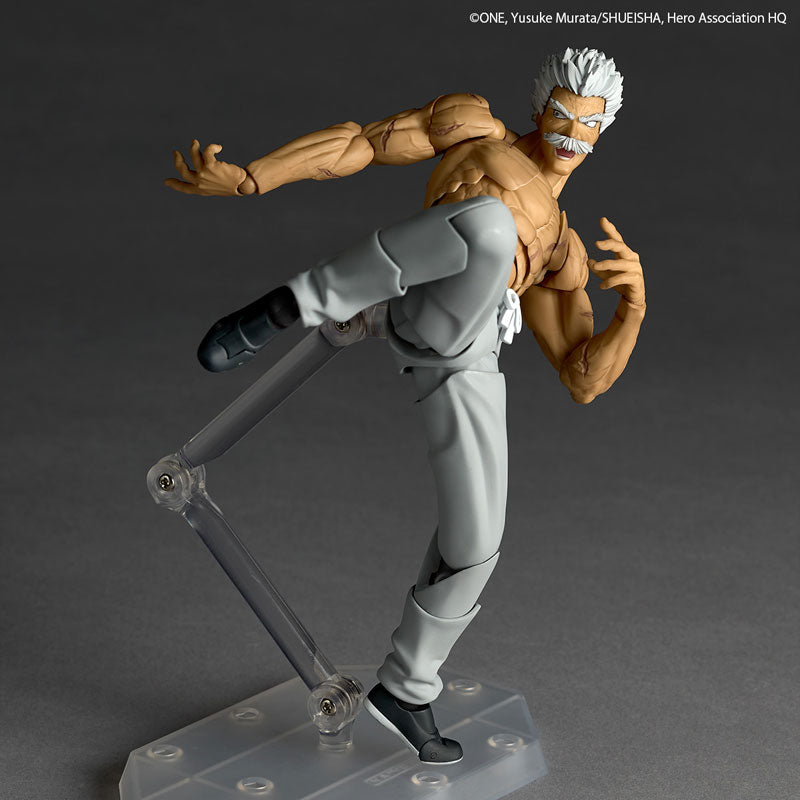 One-Punch Man Silver Fang Revoltech Amazing Yamaguchi Action Figure