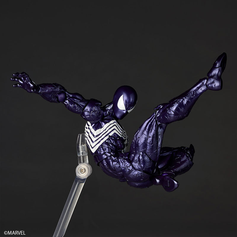 Marvel Symbiote Spider-Man (Purple Version) Revoltech Amazing Yamaguchi Action Figure