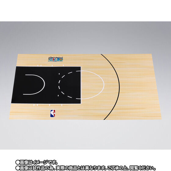 One Piece x NBA Monkey D. Luffy: Basketball Court Exclusive S.H.Figuarts Set