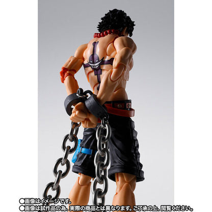 One Piece Portgas D. Ace Marineford Exclusive S.H.Figuarts Action Figure