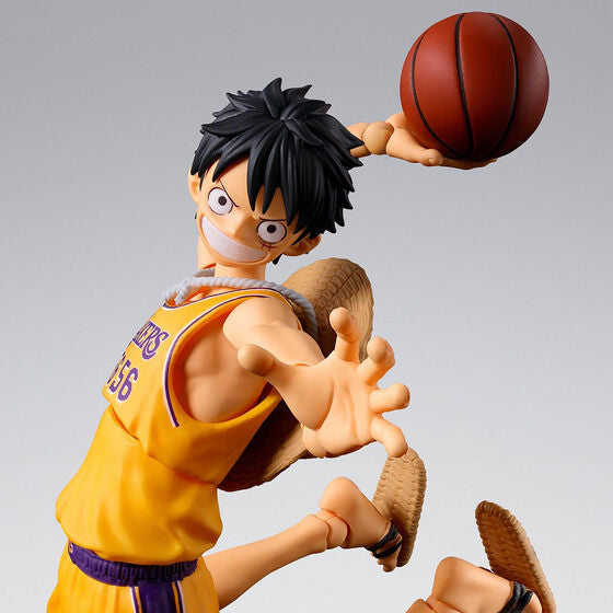 One Piece x NBA Monkey D. Luffy: Los Angeles Lakers Ver. Exclusive S.H.Figuarts Action Figure