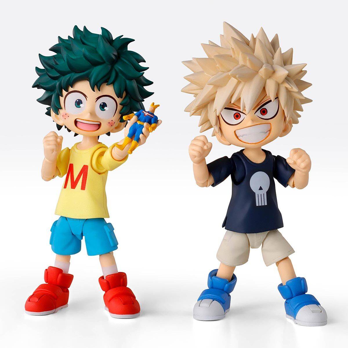My Hero Academia Izuku Midoriya & Katsuki Bakugo Childhood Ver. S.H. Figuarts Action Figure Set