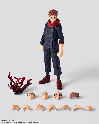 Jujutsu Kaisen Yuji Itadori 120% Potential S.H. Figuarts Action Figure