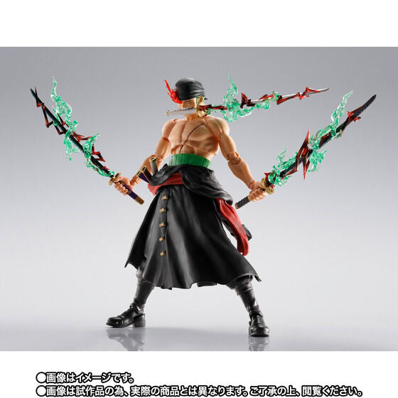 One Piece Roronoa Zoro: King of Hell Ver. S.H.Figuarts Action Figure