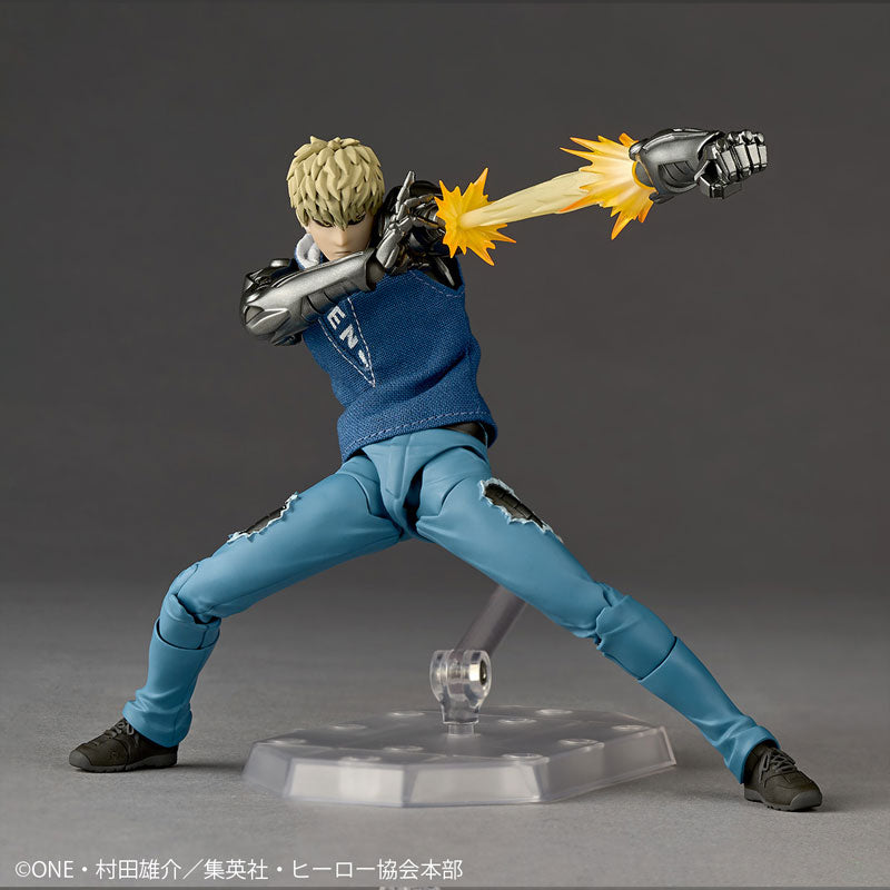 One Punch Man Genos Revoltech Amazing Yamaguchi Action Figure (Reissue)