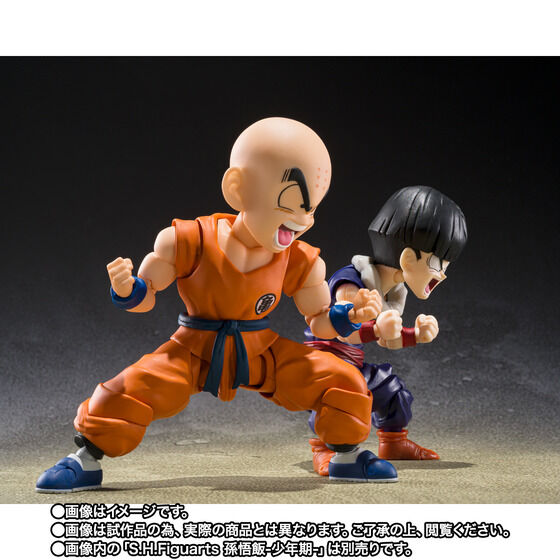 Dragon Ball Z Krilin Son Goku Best Friend Exclusive S.H.Figuarts Action Figure