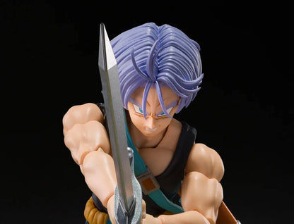 Dragon Ball Z Fighters Trunks S.H. Figuarts Action Figure with Special Display Base