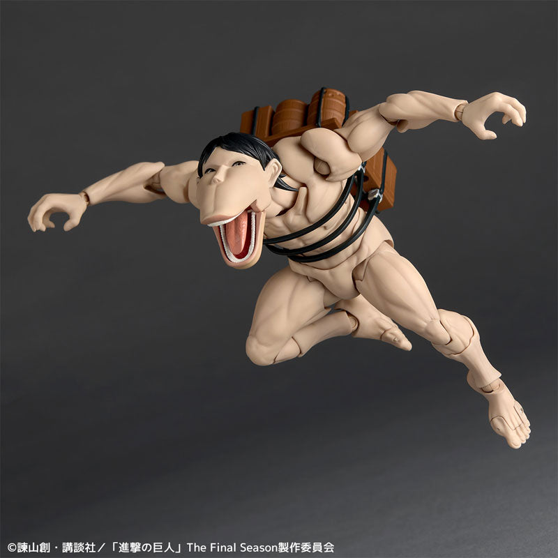 Attack on Titan Cart Titan Revoltech Amazing Yamaguchi Action Figure