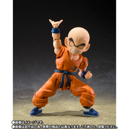 Dragon Ball Z Krilin Son Goku Best Friend Exclusive S.H.Figuarts Action Figure