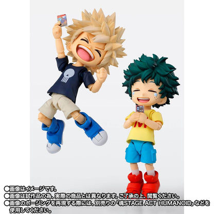 My Hero Academia Izuku Midoriya & Katsuki Bakugo Childhood Ver. S.H. Figuarts Action Figure Set