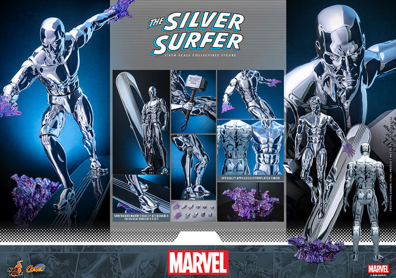 Comic Masterpiece Marvel Comics Silver Surfer 1/6th Scale Collectible Figure