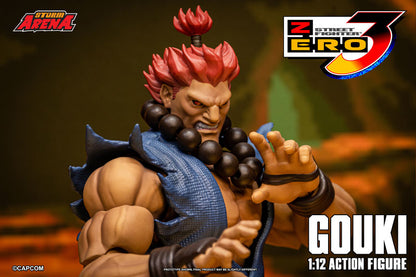 Street Fighter Alpha 3 Storm Arena Akuma (Gouki) 1/12 Scale Action Figure
