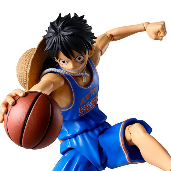 One Piece x NBA Monkey D. Luffy: New York Knicks Ver. Exclusive S.H.Figuarts Action Figure