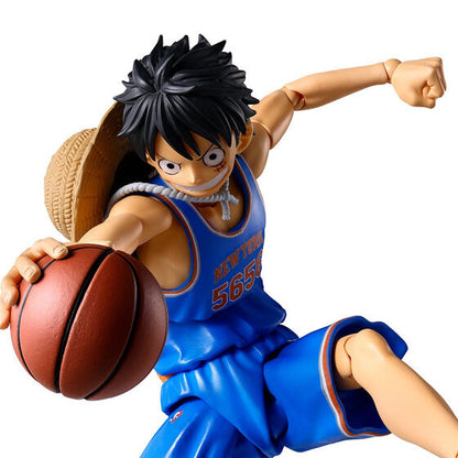 One Piece x NBA Monkey D. Luffy: New York Knicks Ver. Exclusive S.H.Figuarts Action Figure