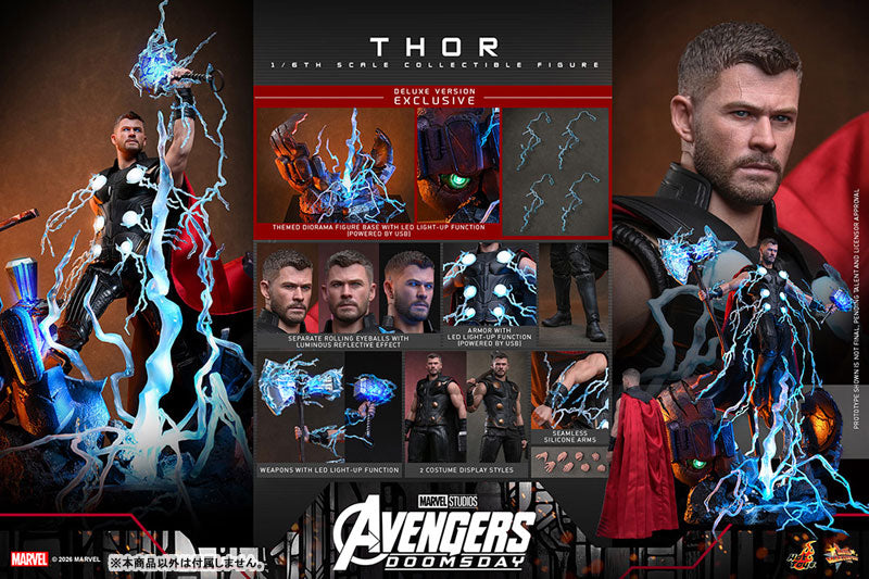 Avengers: Doomsday Thor Deluxe Edition 1/6th Scale Collectible Figure
