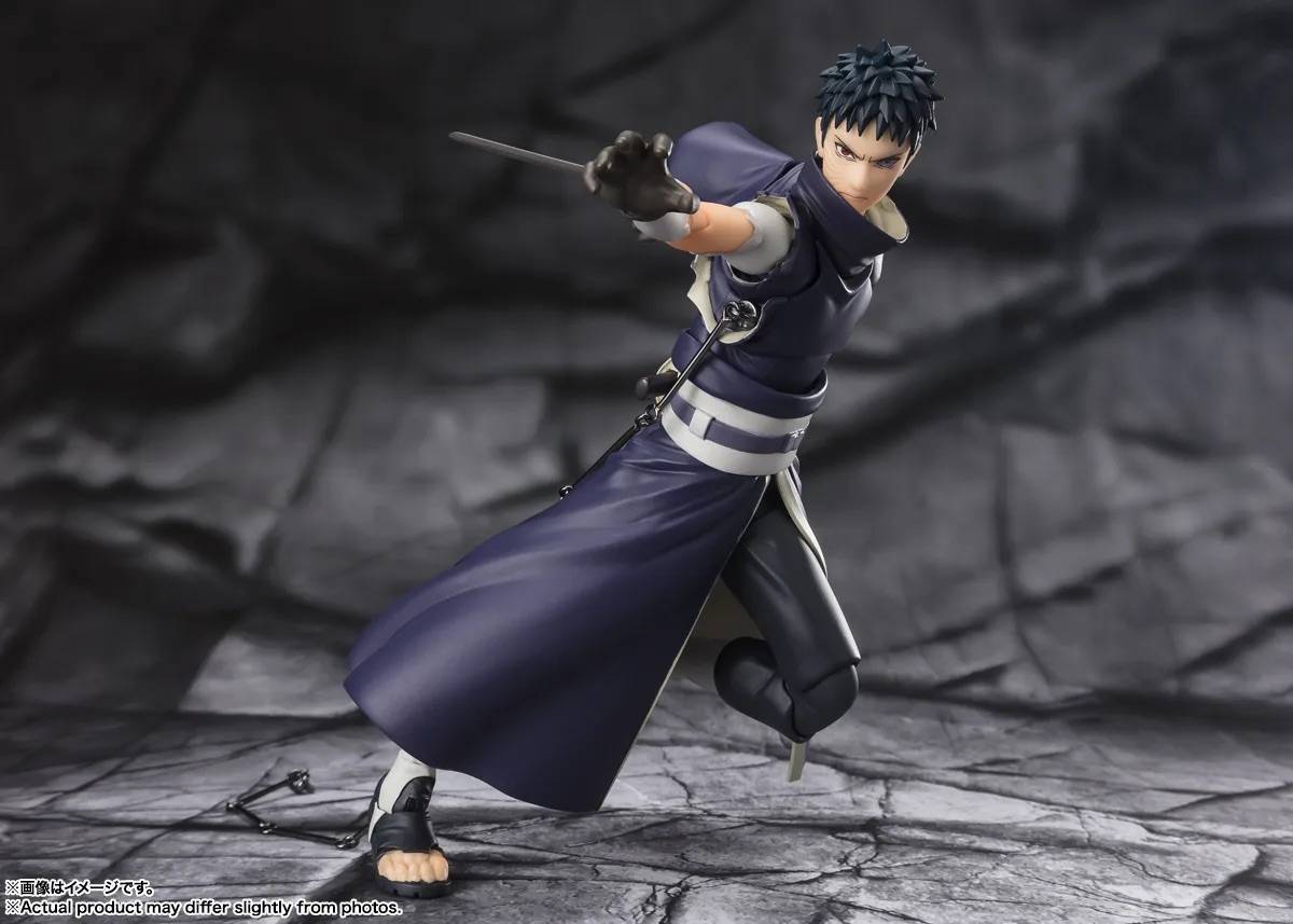 Naruto Shippuden Obito Uchiha Dream of Hollow Despair S.H. Figuarts Action Figure (Reissue)